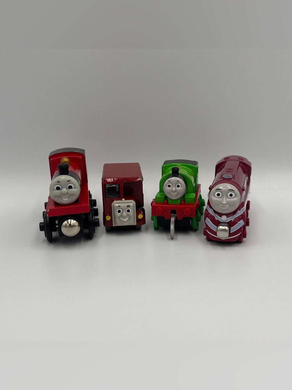 RARE Vintage Thomas the Train Celebration James Bertie Bus Percy Caitlin Toy Lot